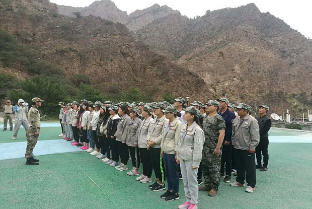 宁夏金裕海化工有限公司第二期户外拓展训练营圆满结束
